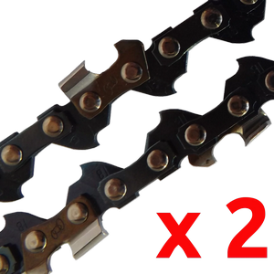 2 xChainsaw Chain for AEG saws with a 30cm (12") bar