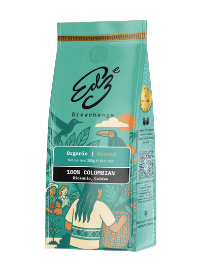 Columbian Organic - Medium Roast WHOLE BEAN COFFEE